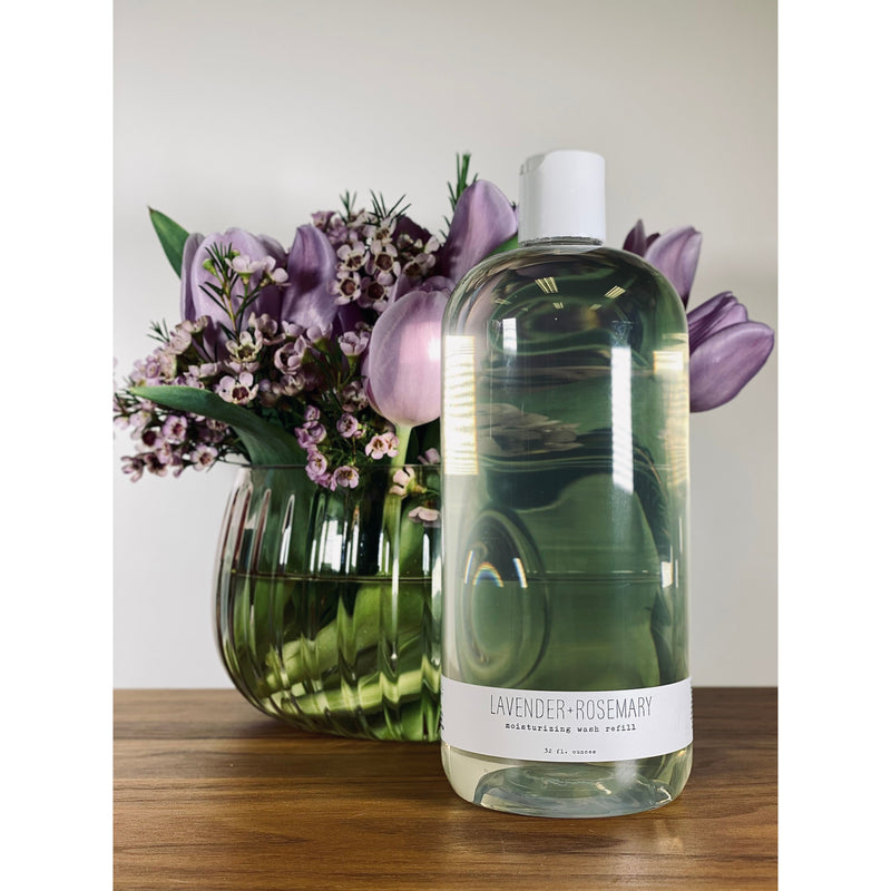 handmade. la conner Wash Refill - Citrusy Ladies Gray Lavender + Rosemary
