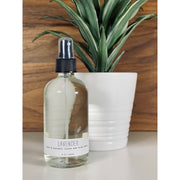 handmade. la conner Linen & Room Spray - 8 Ounces Natural Cleaners Gray 8 Ounces - Lavender