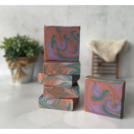 Lustful Bath, LLC CEDAR MUSK HANDCRAFTED SOAP Cold Process Soap Gray