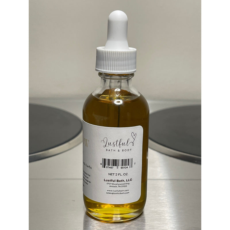 Lustful Bath, LLC LUSTFUL GLO SCALP & HAIR GROWTH OIL Hair Growth Oil Dark Gray