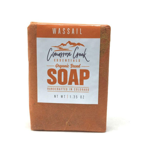 Cimarron Creek Essentials Wassail Organic Bar Soap 5.4oz Bath & Body Light Gray Travel Bar
