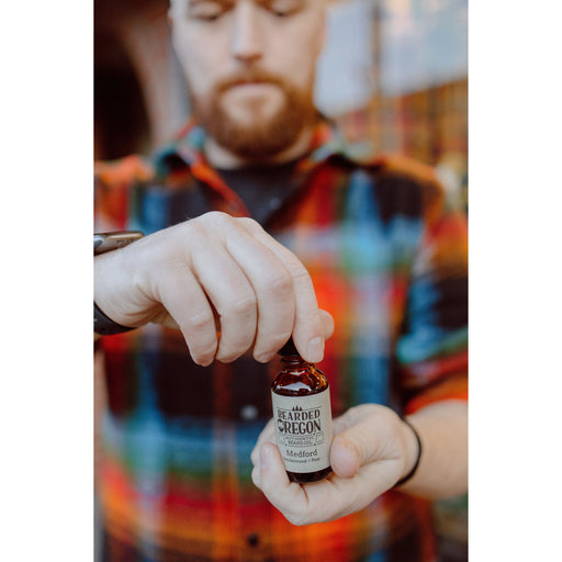 Bearded Oregon Beard Oil Beard Products Dim Gray Bandon / 1 oz.,Bend / 1 oz.,Bend / 2 oz.,Boring / 1 oz.,Grants Pass / 1 oz.,McMinnville / 1 oz.,Medford / 1 oz.,Mosier / 1 oz.,Mt. Angel / 1 oz.,Netarts Bay / 1 oz.,Netarts Bay / 2 oz.,Pendleton - Whisky + Smoke / 1 oz.,Portland / 1 oz.,Portland / 2 oz.,P