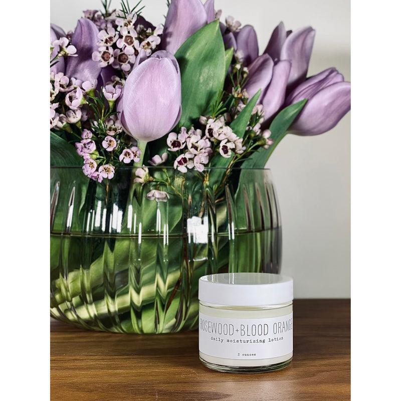 handmade. la conner Daily Moisturizing Lotion - Citrusy Ladies Gray 2 Ounces - Rosewood + Blood Orange