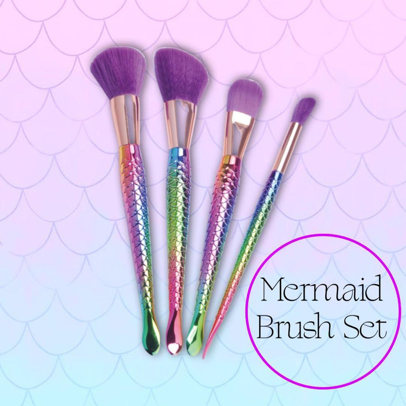Prolux Cosmetics Mermaid Brush Set BRUSH SET Lavender