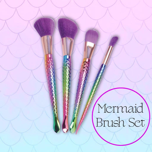Prolux Cosmetics Mermaid Brush Set BRUSH SET Lavender