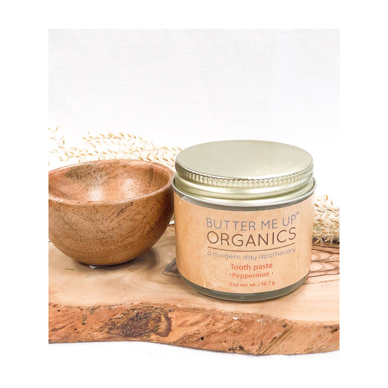 Butter Me Up Organics All Natural Organic Whitening Toothpaste / Remineralizing Toothpaste Teeth Antique White Sweet Orange,Peppermint,Sweet Orange + Tooth Brushes,Sweet Orange + Natural Biodegradable Silk Dental Floss with Refillable Container,Sweet Orange + copper Tongue Cleaner Scraper,Peppermint + Tooth Brushes,Peppermint + Natural Biodegradable Silk Dental Fl