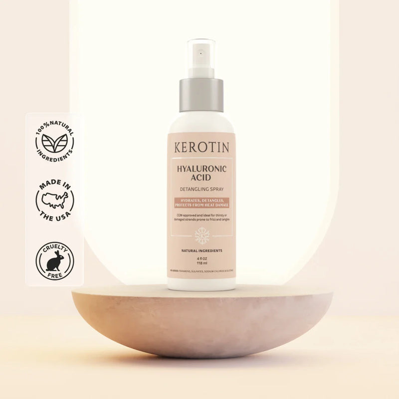 Kerotin Hyaluronic Acid Detangling Spray White Smoke