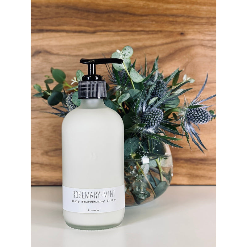 handmade. la conner Daily Moisturizing Lotion - Rosemary + Mint Lotion Rosy Brown