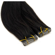 VIP Extensions Narcia Remy Siberian - Tape - 24" Hair Extension White Smoke 1 - Jet Black,1B (off Black),2 - Dark Brown,4 - Medium Brown,P4/27 - Piano Medium Brown w/ Strawberry Blonde,6 - Chestnut Brown,P6/22 - Brown / Light Blonde,8 - Medium Ash Brown,P8/22 Ash Brown/ Light Blonde,14,P14/22 - Golden / Light Blonde,P14/24,16,18,