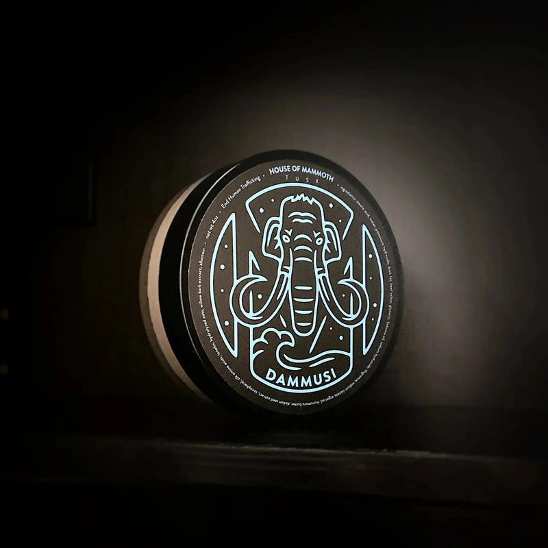 House of Mammoth House of Mammoth Dammusi Shaving Collection Shaving Set Black Shaving Soap 4oz