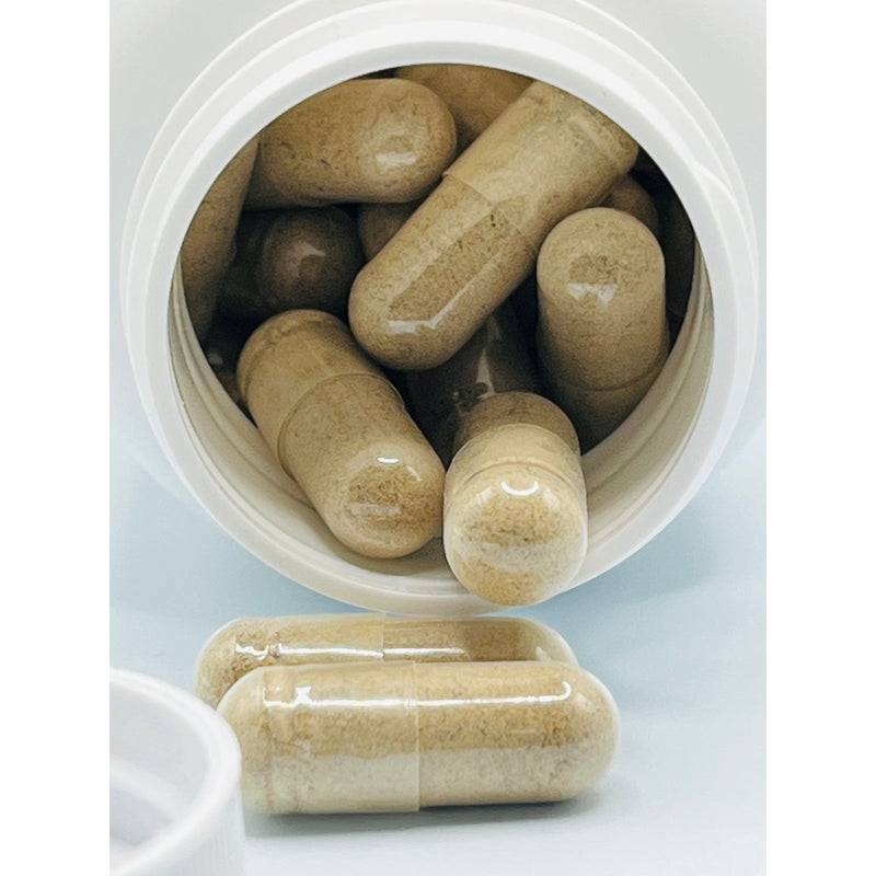 Nicko Kitchen Shop WholyTrinity Sea Moss Capsules with Bladderwrack and Burdock Root | 30 Day Supply Nutrition Gels & Chews Gray