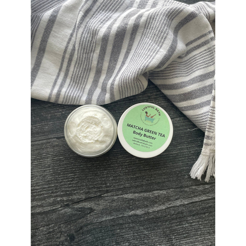Lustful Bath, LLC MATCHA GREEN TEA BODY BUTTER Butters Dark Slate Gray MINI