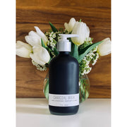 handmade. la conner Charcoal Wash Skincare Saddle Brown 8 Ounces