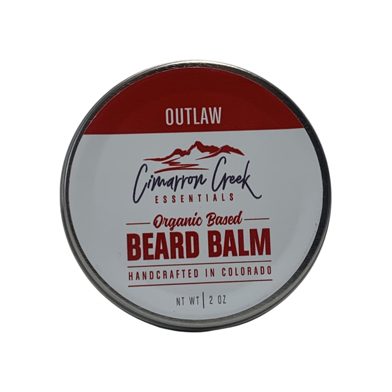 Cimarron Creek Essentials Vagabond Organic Beard Balm 2oz Beard Product Dark Gray