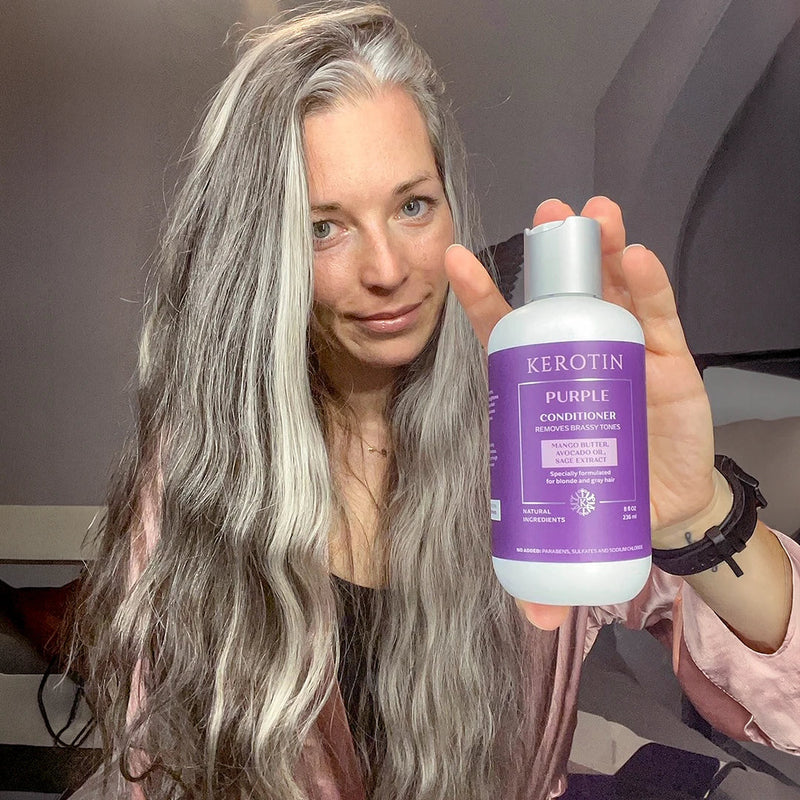Kerotin Purple Conditioner Dim Gray