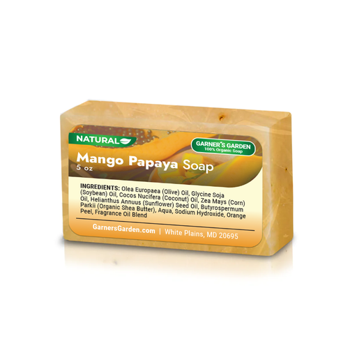 Garner's Garden Mango Papaya Soap (OF) Soap White Smoke