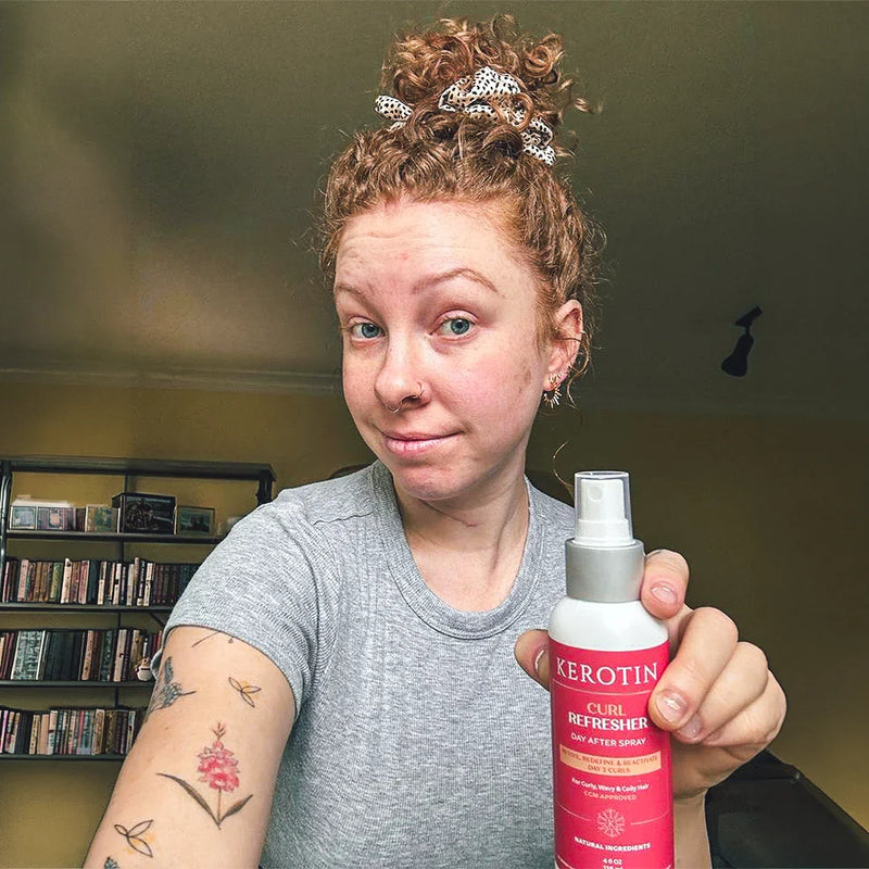 Kerotin Curl Refresher Day After Spray Dark Slate Gray