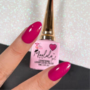 minimanimoo Moolala™ 2 Step Gel - #33 Watermelon Nail Polish Light Gray