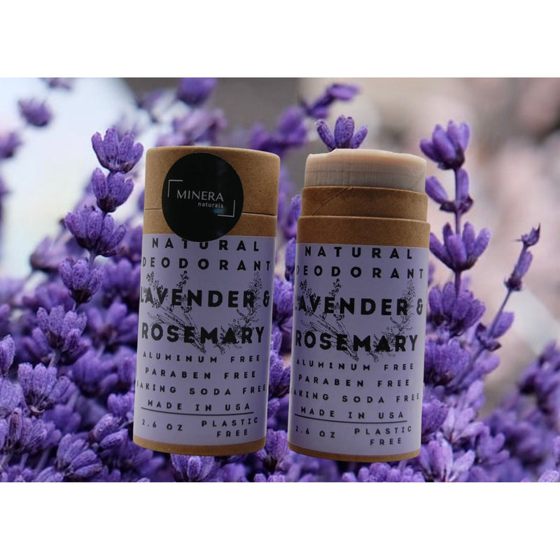 Mineranaturals Natural Deodorant - Lavender & Rosemary Dim Gray