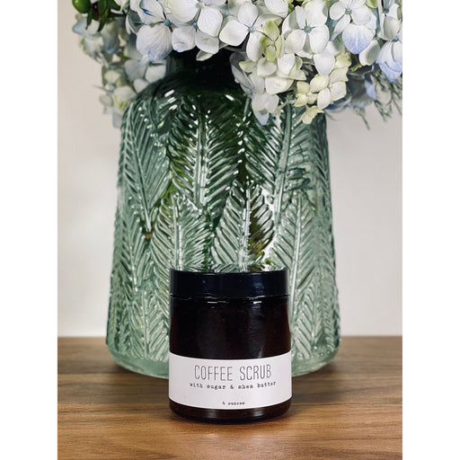 handmade. la conner Coffee Scrub - Seasonal Ladies Gray 4 Ounces