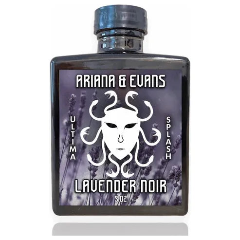 Ariana & Evans Ariana & Evans Lavender Noir Shaving Collection Shaving Set White Smoke Shaving Soap 4 Oz,Aftershave Splash 5 Oz