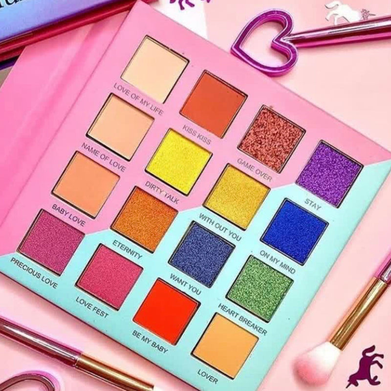 Prolux Cosmetics Just Once Eyeshadow Palette EYESHADOW Misty Rose