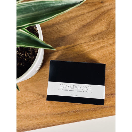 handmade. la conner Bar Soap - Home Ladies Sienna Cedar + Lemongrass