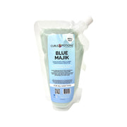 Curls & Potions Blends Blue Majik Leave In & Deep Conditioning Smoothie Conditioner Light Gray REFILL PACK 8oz