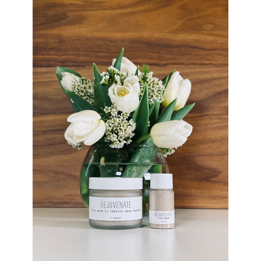 handmade. la conner Rejuvenate - Clay Mask For Skin Texture Skincare Sienna 2 Ounces