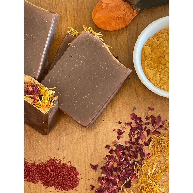 Lustful Bath, LLC COCOA CASHMERE HANDCRAFTED SOAP Cold Process Soap Sienna