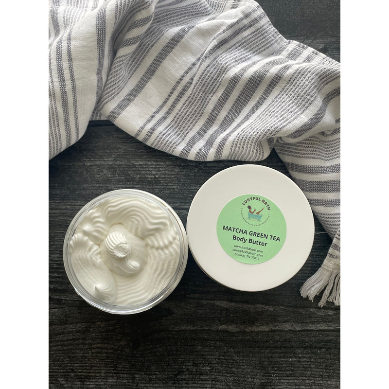 Lustful Bath, LLC MATCHA GREEN TEA BODY BUTTER Butters Dark Slate Gray LG