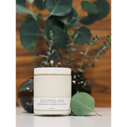 handmade. la conner Body Butter Ladies Dark Olive Green Eucalyptus + Mint
