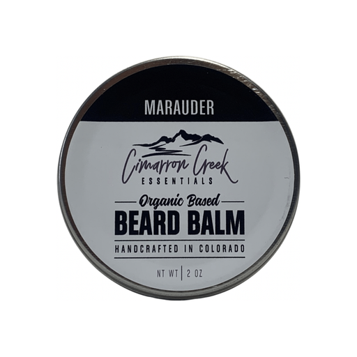 Cimarron Creek Essentials Marauder Organic Beard Balm 2oz Beard Product Dark Gray 2oz