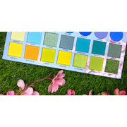 Prolux Cosmetics Cherry Blossom Eyeshadow Palette Eyeshadow Palette Dark Green