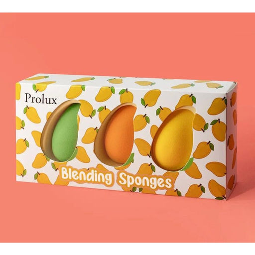 Prolux Cosmetics Mango Blending Sponge Set Salmon