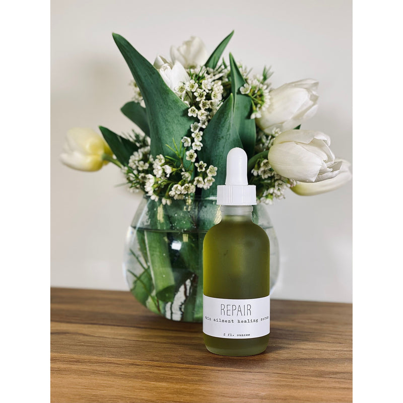 handmade. la conner Repair - Facial Serum Skin Ailment Healing Skincare Gray 2 Ounces