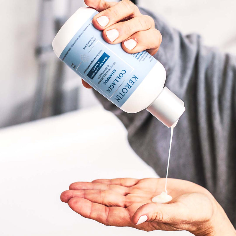 Kerotin Collagen Shampoo Shampoo White Smoke