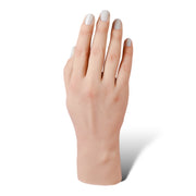 Red Iguana LLC 3.0 Full Silicone Practice Hand 3.0 Hand White Smoke Right / Poseable / Inessa,Right / Non-Poseable / Inessa