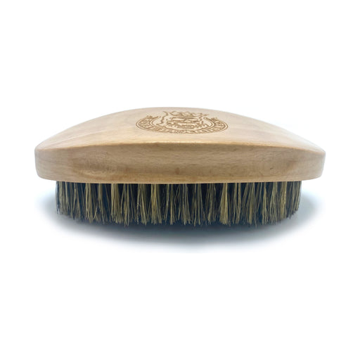 Royal Beardsmen Curved Beard Brush XL Beard Brush Rosy Brown