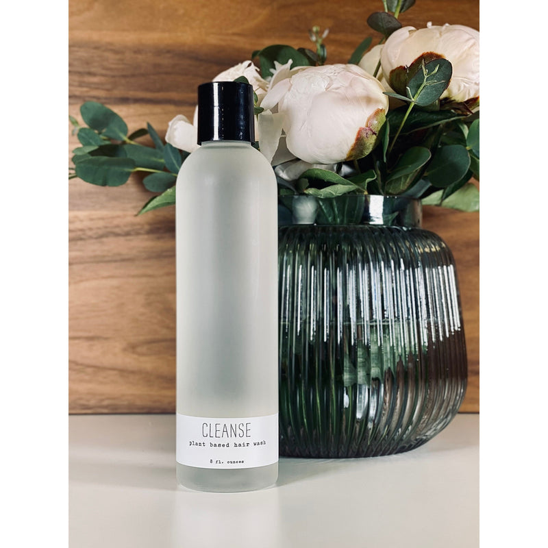 handmade. la conner Cleanse - Plant Based Hair Wash Gray 8 Ounces
