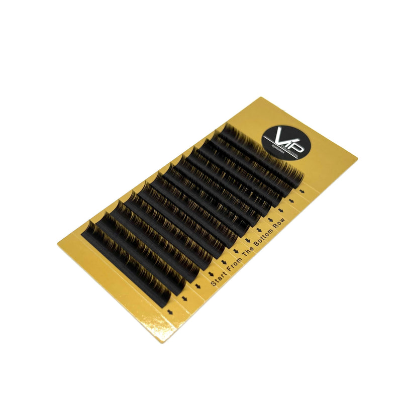VIP Extensions VIP Faux Mink Lash Extension 12 Lines C Curl Mix 0.05mm, Mix & XL Mix Eyelash Extensions Black 05C8