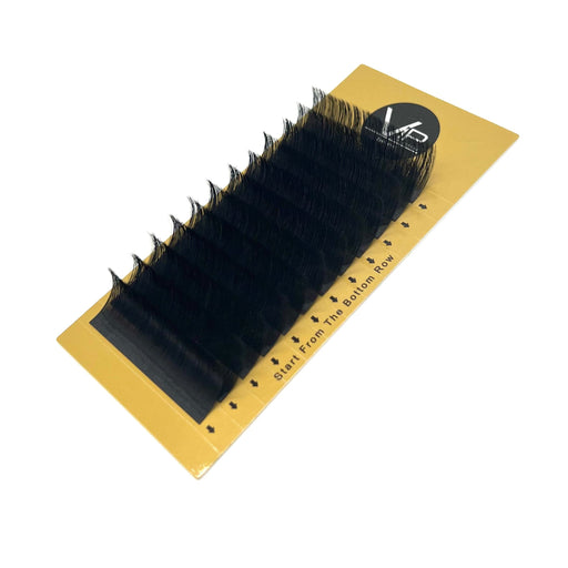 VIP Extensions VIP Faux Mink Lash Extension 12 Lines C Curl Mix 0.05mm, Mix & XL Mix Eyelash Extensions Black 05C18