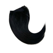 VIP Extensions VIP BandX Halo / Silky Straight 18" with Clip Hair Extension Black 1 Jet Black