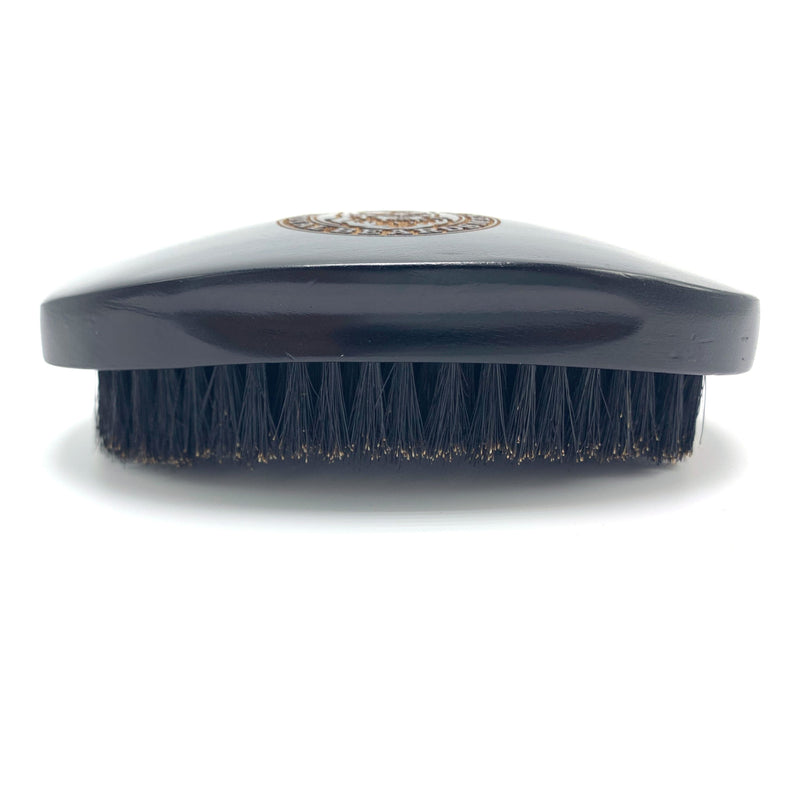 Royal Beardsmen Curved Beard Brush XL (Firm) Beard Brush Dark Slate Gray