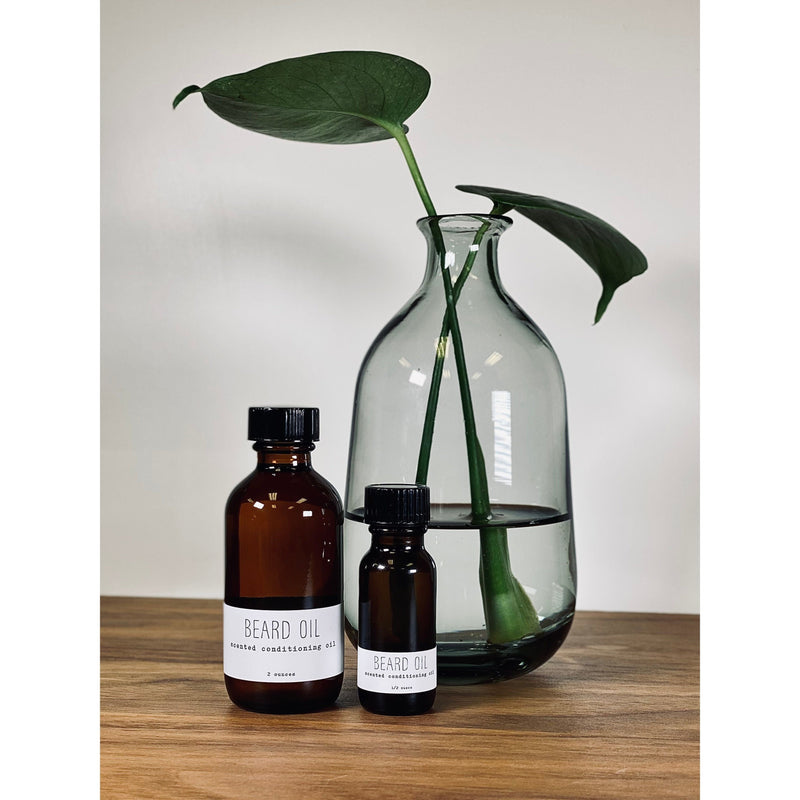 handmade. la conner Beard Oil Gentlemen Gray 2 Ounces - Unscented,2 Ounces - Scented,1/2 Ounce - Unscented,1/2 Ounce - Scented