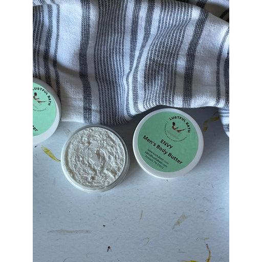 Lustful Bath, LLC ENVY MEN'S BODY BUTTER Butters Light Slate Gray MINI