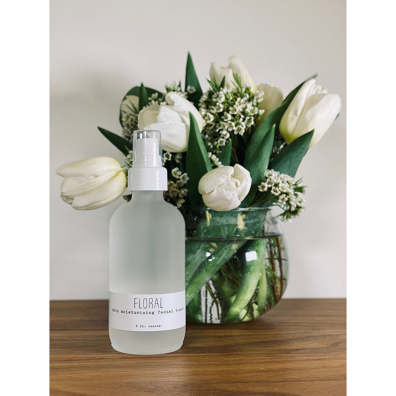 handmade. la conner Facial Toner - Floral Skincare Gray 4 Ounces