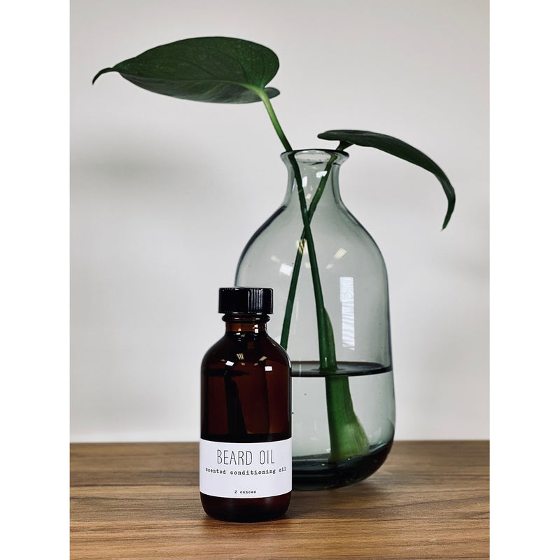 handmade. la conner Beard Oil Gentlemen Gray 2 Ounces - Scented