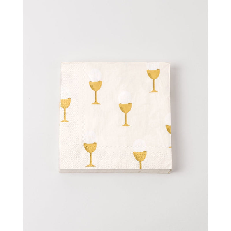 Be A Heart First Communion Dinner Napkins Disposable Tableware Lavender