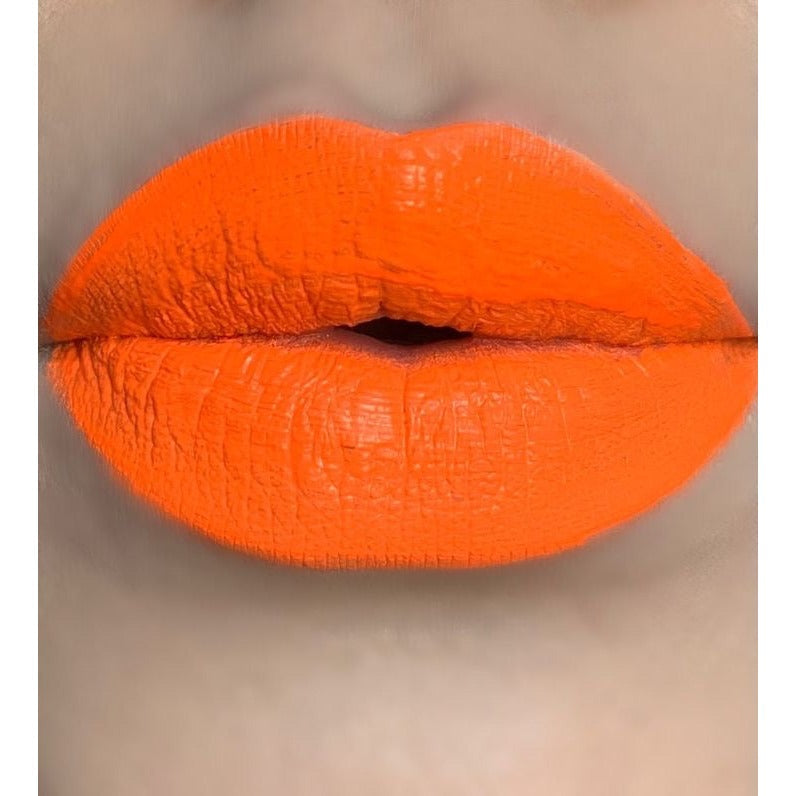 Prolux Cosmetics Spooky Smooches Liquid Lipstick Set Lip Gloss Orange Red